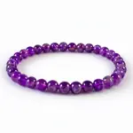 Ametiszt karkötő 6 mm